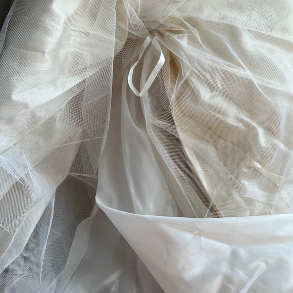 Stunning, sophisticated custom silk, pearls & sequins gown | Wedding, formal | 6 - Picture 10 of 16